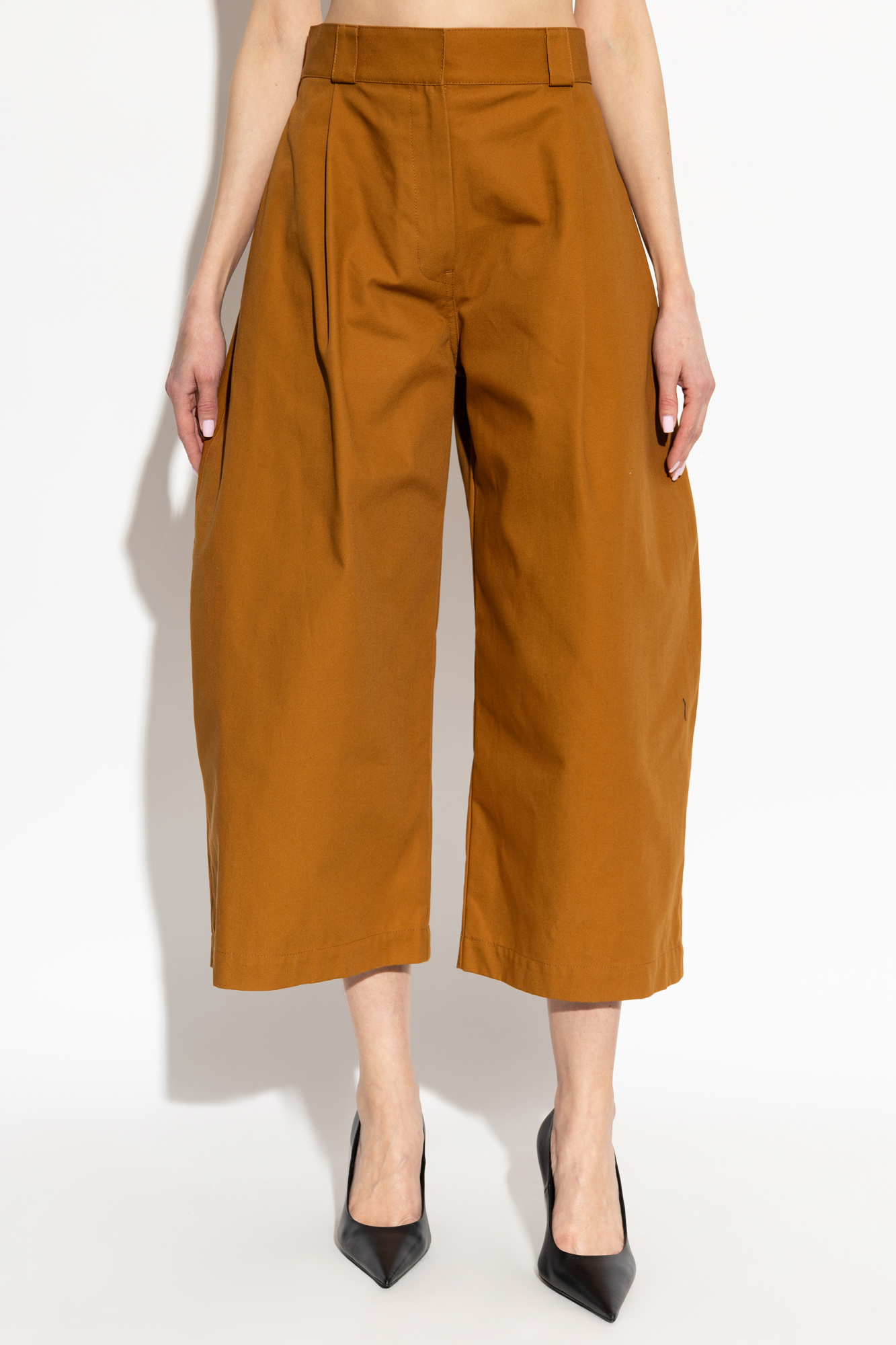 90s two tack slacksブラウン BALENCIAGA 91 90s two tack slacksブラウン BALENCIAGA 91 Brown Trousers